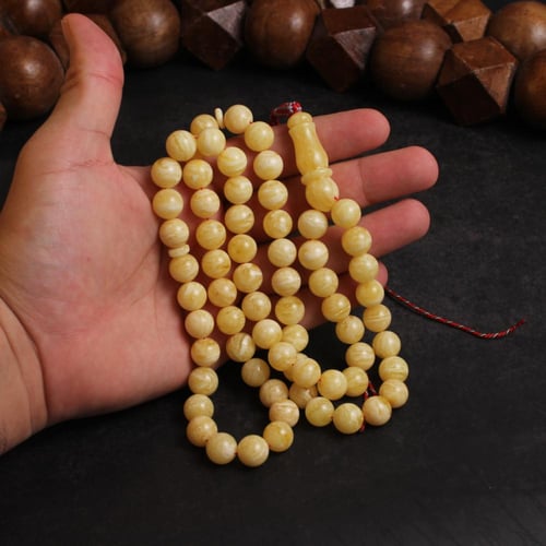 سبحة كهرمان فاخر تايقر