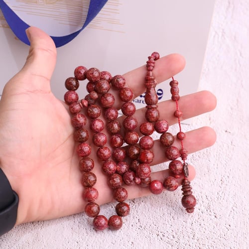 سبحة ورد طبيعي أنيقة