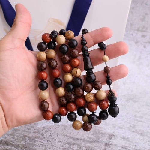 سبحة ماكنتوش من أخشاب طبيعية