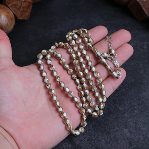 قفص فضة عيار 925 كوك وعاج