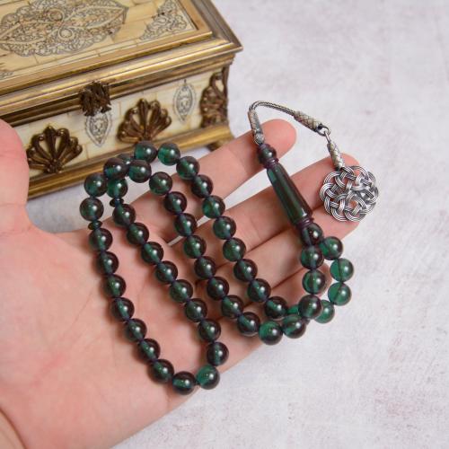 سبحة بكلايت زمردي