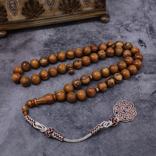 سبحة خشب العود طرابزونة