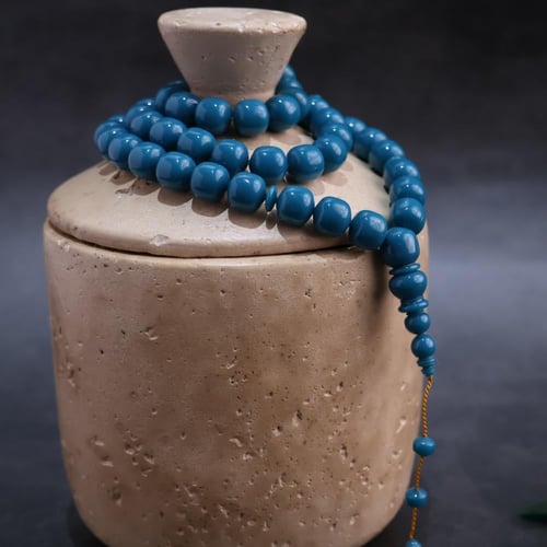 سبحة بولينج قديم تركوازي