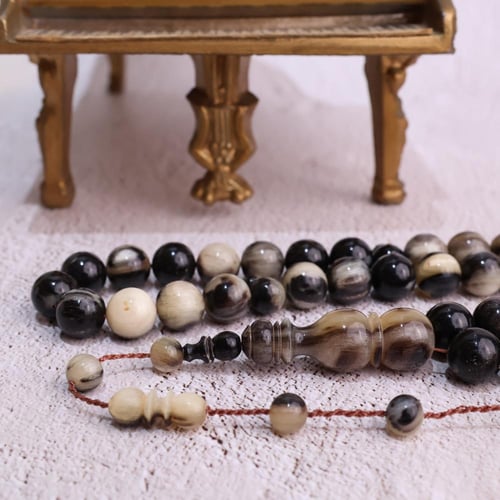 سبحة قرن الضأن الطبيعي ( الكبش )