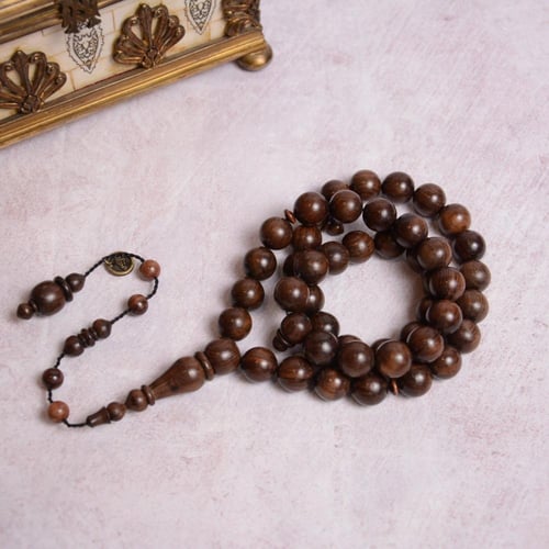 سبحة خشب التايقر دارك