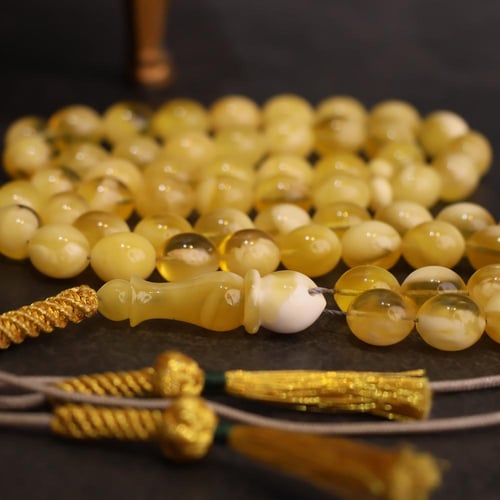 كهرمان ملكي طباشيري طبيعي