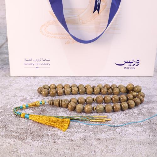 سبحة من خشب البلسنك العطري