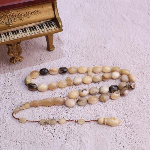 سبحة قرن الضأن الطبيعي ( فاتح )