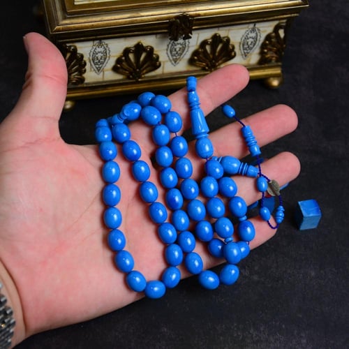 سبحة بلياردو ألماني قديم أزرق