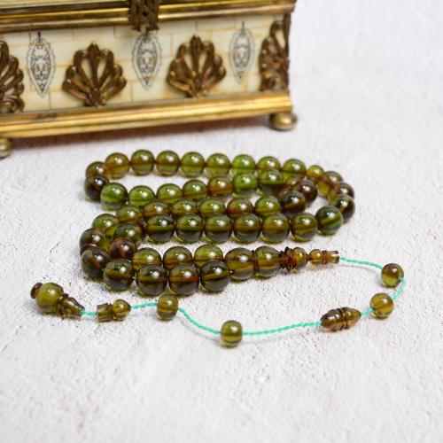 سبحة فاتوران زيتي شفاف