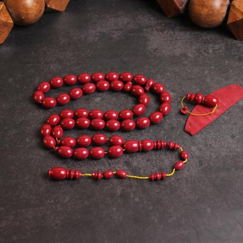 سبحة بولينج لون عنابي