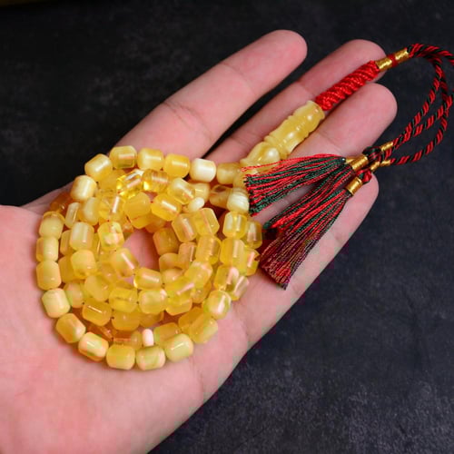 سبحة كهرمان كلنيقرادي صندوقي