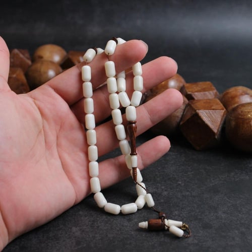 سبحة جوز التوغوا وخشب الثعبان