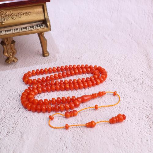 سبحة فاتوران لون مرجاني