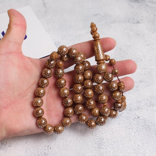 سبحة فاخرة كوك بالفضة