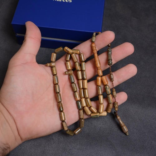 سبحة عاج الماموث بترولي مميز