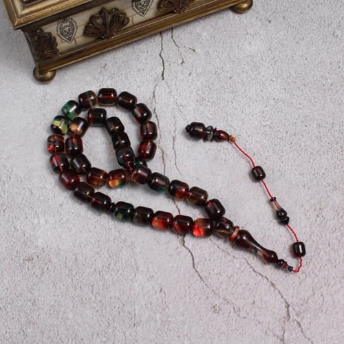 سبحة عنبر كهرمان