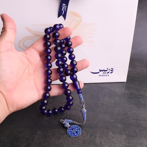 سبحة فاتوران – بنفسجي شفاف داكن