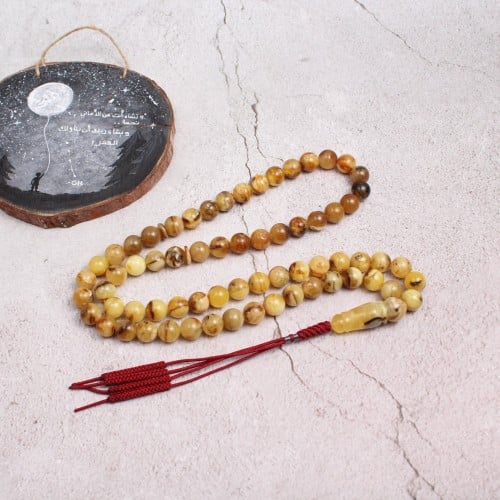 سبحة كهرمان كلينقرادي شوائب