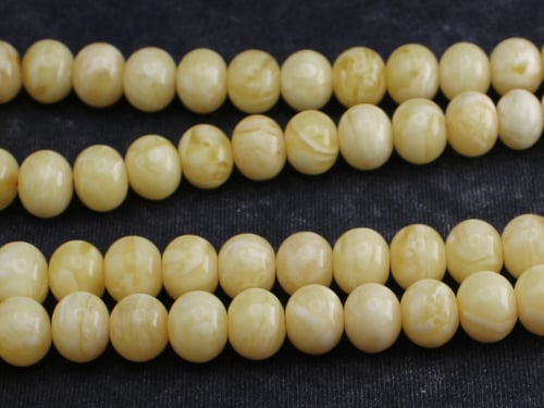 سبحة استثنائية من الكهرمان