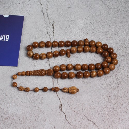 سبحة من خشب الكوك الطبيعي