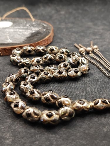 سبحة مميزة صدف استرالي و يسر البحر الأحمر