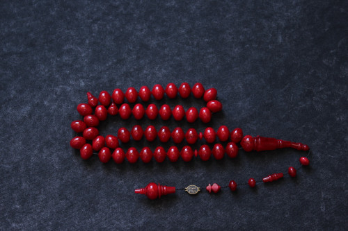 سبحة فاتوران لون كرزي