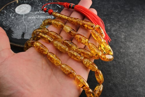 كهرمان صنوبري عطش شوائب