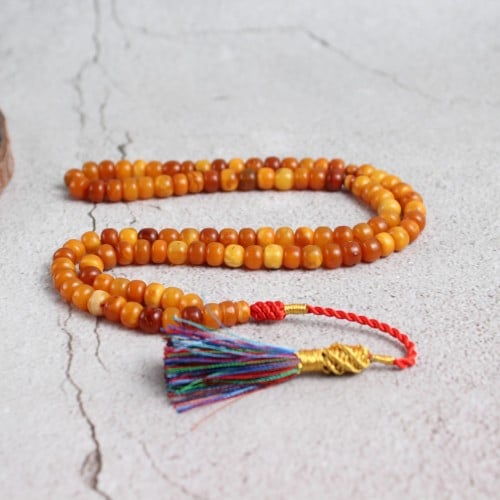 سبحة كهرمان كلينقرادي قديم 99 ذروي