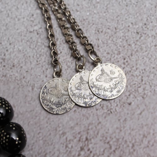 سبحة فاتوران بالفضة