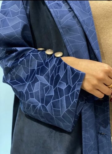 عباية شتوية شامواه مشجر