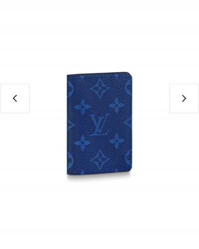 LouisVuitton محفظة كحلي