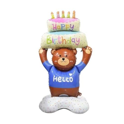 بالون دب Happy Birthday