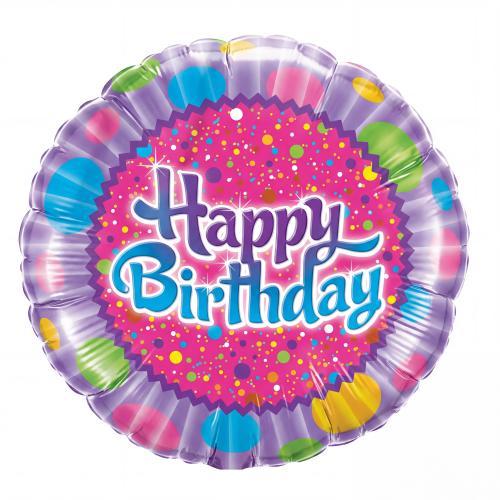 بالون Happy Birthday ملون