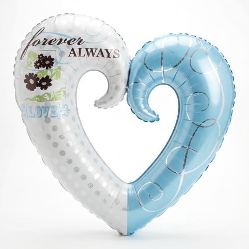 بالون قلب Forever Always