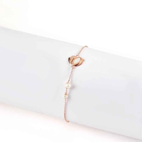 سوارة وردة الديلفينيوم (روز قولد)