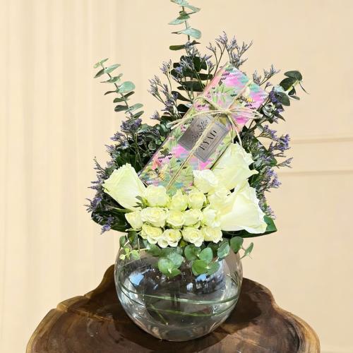 فازة بوسيتانو مع شوكلت بلجيكي