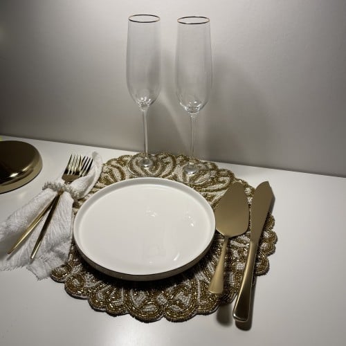 طقم كيك العرسان فخامة