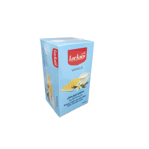 لكسز بسكويت ويفر فانيليا 24 * 18 جم