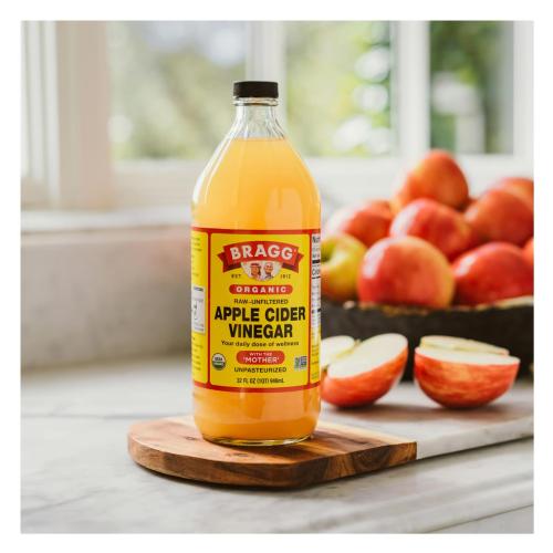 خل سيدر تفاح عضوي براق 16اونز