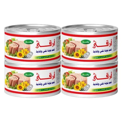عرض 4 حبات تونا من ارقى 80 جرام