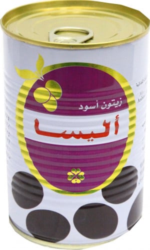 زيتون اسود من اليسا 200جرام