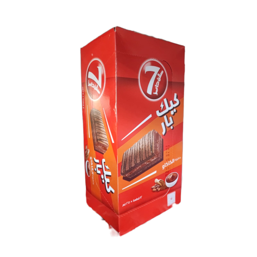 كيك بار سفن دايز شوكلاته 12 * 25 جم