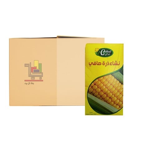 كرتون نشاء ذرة صافي من غذائي 100 جرام 48 حبة
