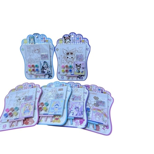 هدايا بنات تلوين شخصيات متنوعة /1قطعه