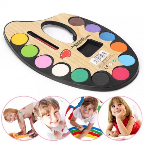 الوان مائية مع ريشة