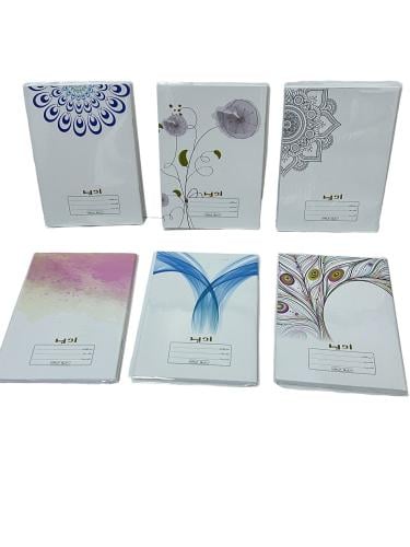 دفتر مجلد مربعات 100 ورقة /1قطعة