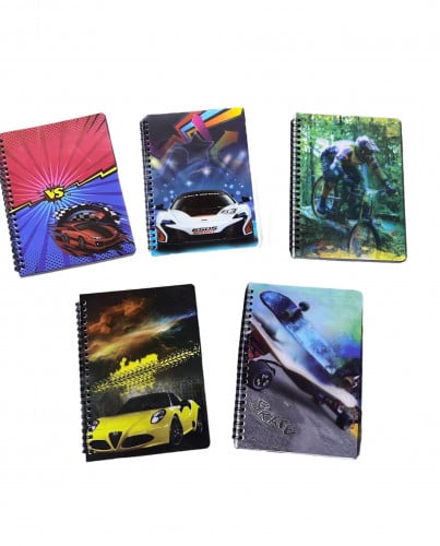 دفتر سلك انجليزي 80 ورقة/1دفتر