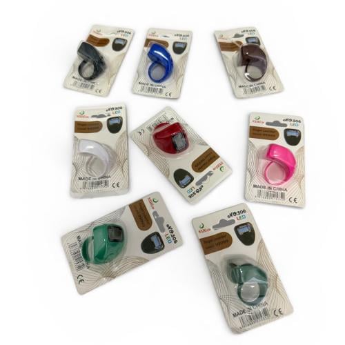 خاتم تسبيح مضيء ملون