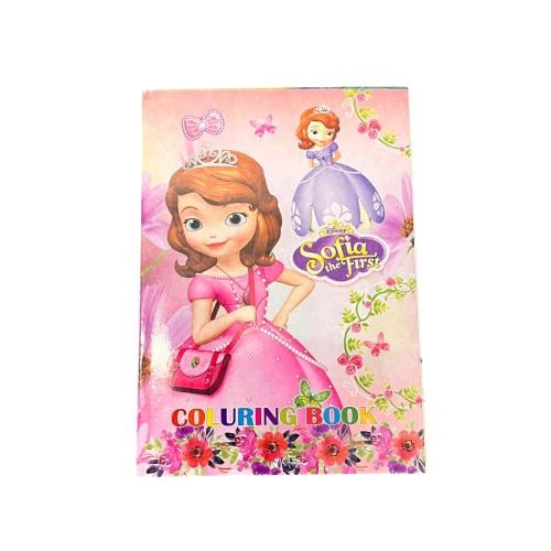 دفتر تلوين مع استيكرات /1قطعه*